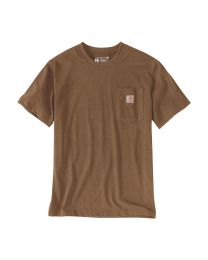 Pocket T-shirt 103296 (oiled walnut heather)