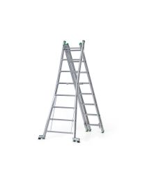 3-delige reform ladder RLV308 - 3 x 8 sporten