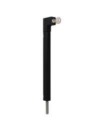 Kantgrendel opbouw 3726 37 - 250 mm (Zwart)