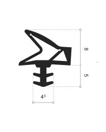 Binnendeurdichting 'S 6577'