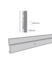 Voorgeboord haakprofiel - 6000 mm