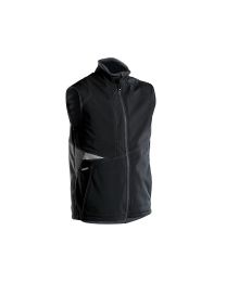 Bodywarmer 'Softshell Fusion' PES 21 (Zwart / Grijs)