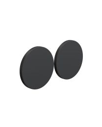 Blinde rozet Element 3004 (Mat zwart)