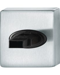 Rozas rechthoekig voor draaikip (Mat inox)