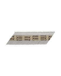 Stripnagels geringd en op papier gebonden + één gaspatroon - Ø2,8 x 63 mm - 34° (Inox A2 - 1250 st)