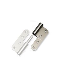 Paumel 100 x 86 mm gatdeel (Inox)