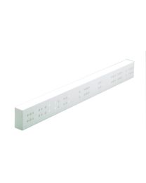 Uitdikkingsprofiel FR/KA/V6 - 25 x 486 x 50 mm (Wit)
