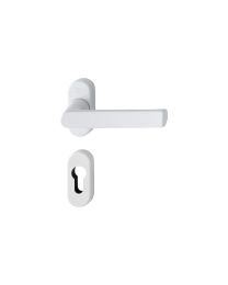 Hamburg rozet-klinkgarnituur PZ 75-85 mm (F9016M)