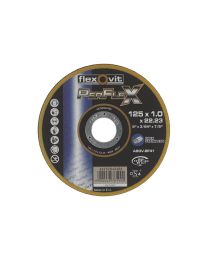 Doorslijpschijf Perflex - 125 x 1,0 x 22,23 mm (50+5 gratis)