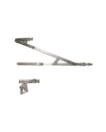 Set onder- en bovenscharnier met schaar Din L