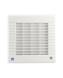 Afsluitbare mechanische ventilator 7221T met timerfunctie - Ø100 mm (RAL 9010 Zuiver wit (Reinwit))