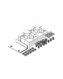 Pakket toebehoren voor vliegraam - PVC