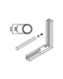 Tussenprofiel rond voor hor - 6 m (F1)