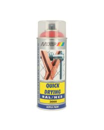 Spuitbus Industrial - 400 ml (RAL 3000 Vuurrood)