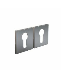 Cilinderrozet PZ Kube 3001 - Brushed (Inox)