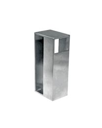 Rechthoekige inkapschelp 'I-4251' voor deurdikte 40 mm (Inox)