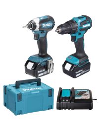 Accu combopack 2-delig DLX2537TJ (DHP490+DTD153)