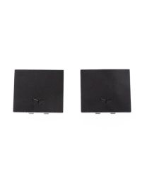 Set eindkap zwart comp.muurbev Xperta 100 - 40/44 - z plint