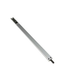 Kantgrendel TITAN '3716_05' Opbouw - 450x24.5x10  (Zilver Ano)