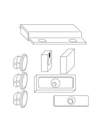 Karton toebehoor HS-H KH0130-01 B1 (RAL 9005)