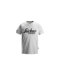 T-shirt logo '2590' (Grijs melange)
