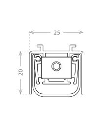 Valdorpel Alu 25x20 Rf AK