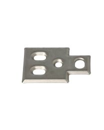 Vloersluitplaat 3736 voor kantschuif (Inox)