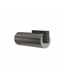 Deurstop 1931 large - Brusched (Inox)