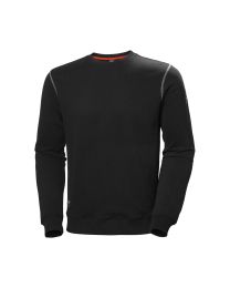 Sweatshirt 79026 'Oxford' (Zwart)