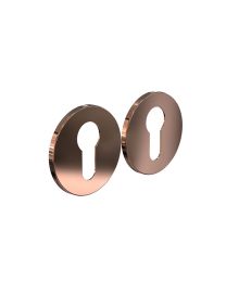 Cilinderrozet PZ Element 3001 - Polished (Koper)