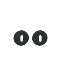 Sleutelrozet BB rond Ø50 mm - 2 stuks (Zwart)