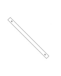 Verbindingsstang SPGE - 2000 mm (Wit)