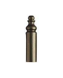 Afdekkap 839 met sierkop - Ø22 mm (Oud goudkleurig)