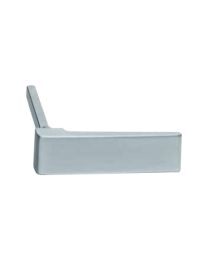 Rolluikklink met vaste stift (Inox)