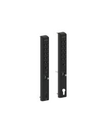 Vita codeslot voor insteekslot zonder cilinder - 120 mm - Dubbel (Zwart)