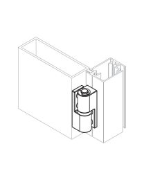 Scharnier voor vliegdeur (Aluminium F1)