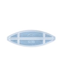C10 lamel (Transparant - 300 st)