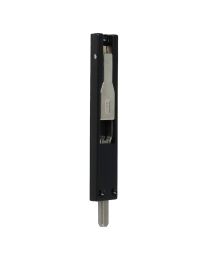 Kantgrendel TITAN '3714A_37' Opbouw - 140x24.5x10 - Pin 40 mm  (RAL 9005 Mat)