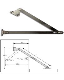 SCHAAR VALDEUR KH 250 mm (Vernikkeld)