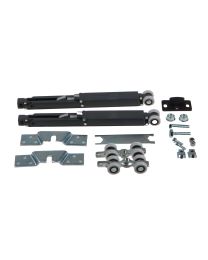 Set wielen Easy Slide standaard incl. 2 dempers