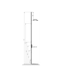 Slotstang HS 37,5 PZ Gr. 280 17 mm Comfort EV1 TS