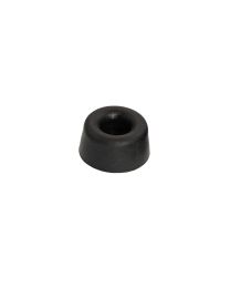 Wanddeurstop 1438 Ø20 x 10 mm zwart