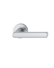 Hamburg rozet-klinkgarnituur zonder sleutelrozassen (F1)