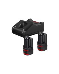Accu starterset 2x GBA 12V 3,0Ah