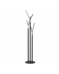 Kapstok Wishbone Hall 1001 Staand (Mat zwart-Inox)
