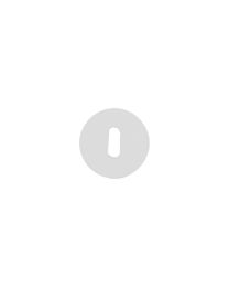 Ronde BB sleutelrozet - Ø50 x 8 mm (RAL 9016 Verkeerswit)