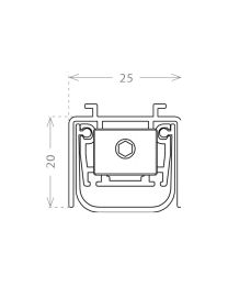 Valdorpel Alu-Euro 25x20 AK