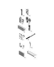 Basisgarnituur Folding Concepta III 20 Pull - DH 1200-2200 mm