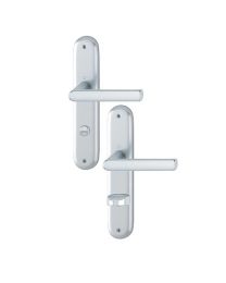 Binnendeurgarnituur Hamburg met draaiknop GRT-SST (F1)