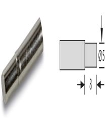 Legplankdrager - Ø5 x 22 mm (Vernikkeld)